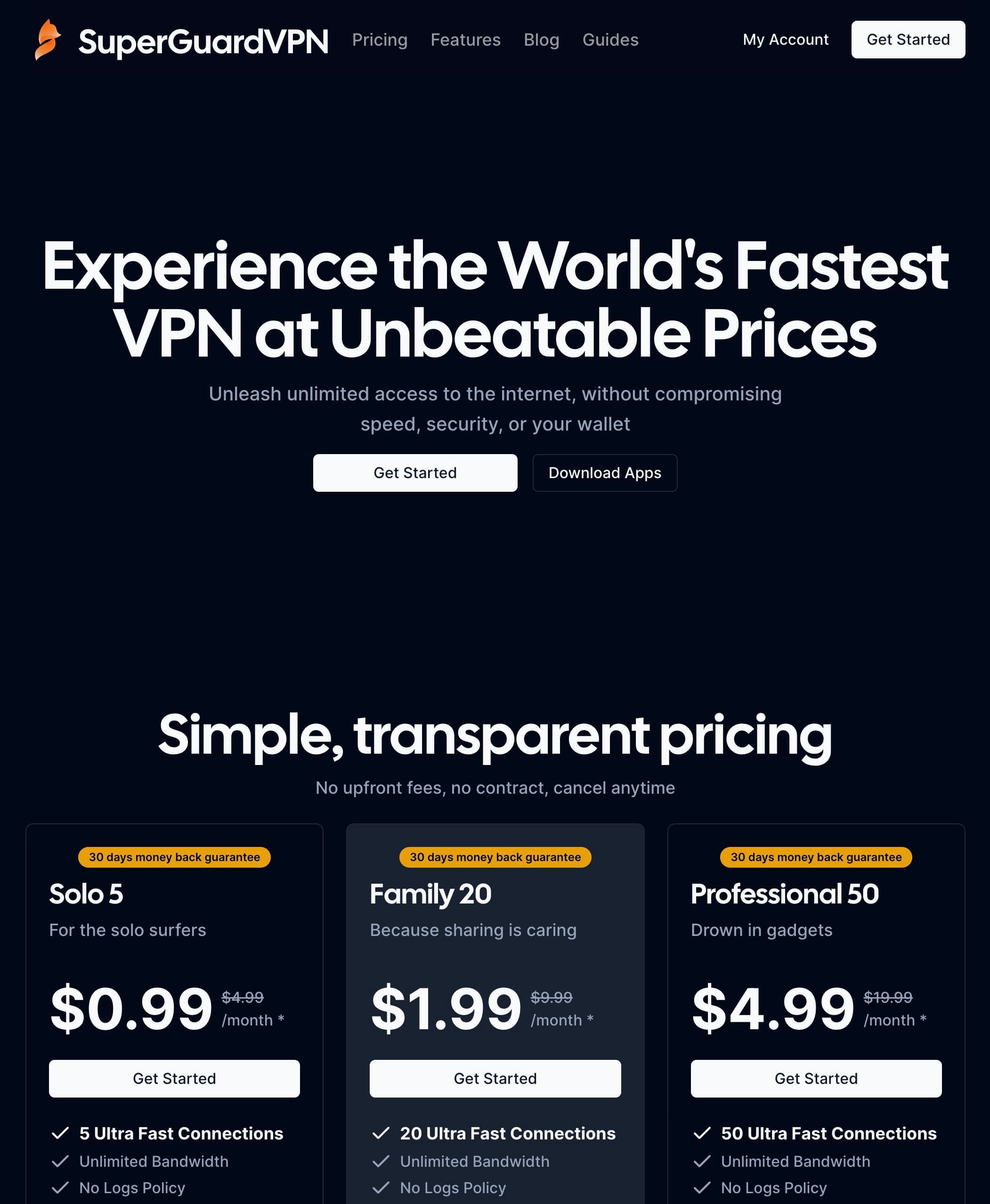 SuperGuard VPN