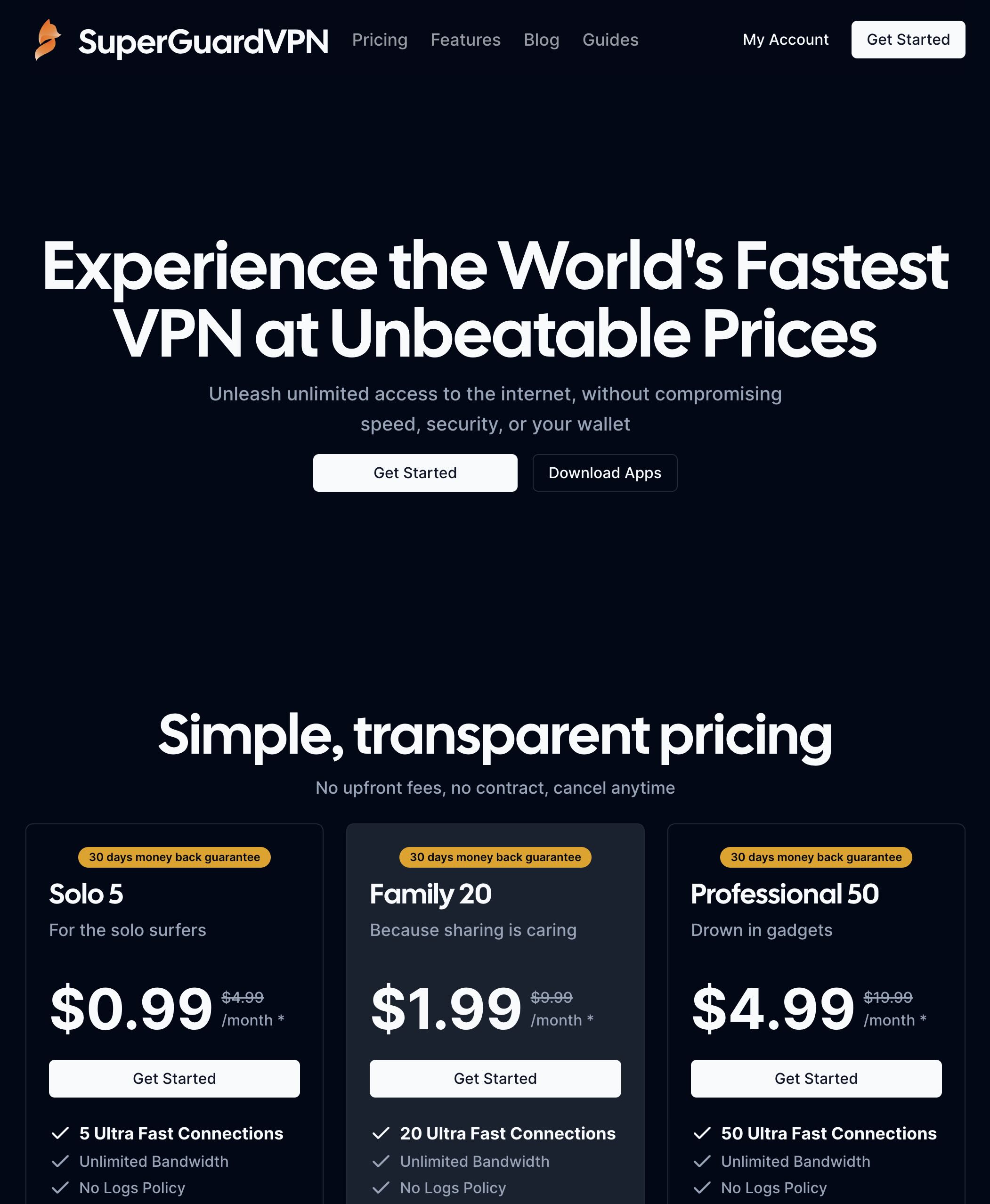 SuperGuard VPN
